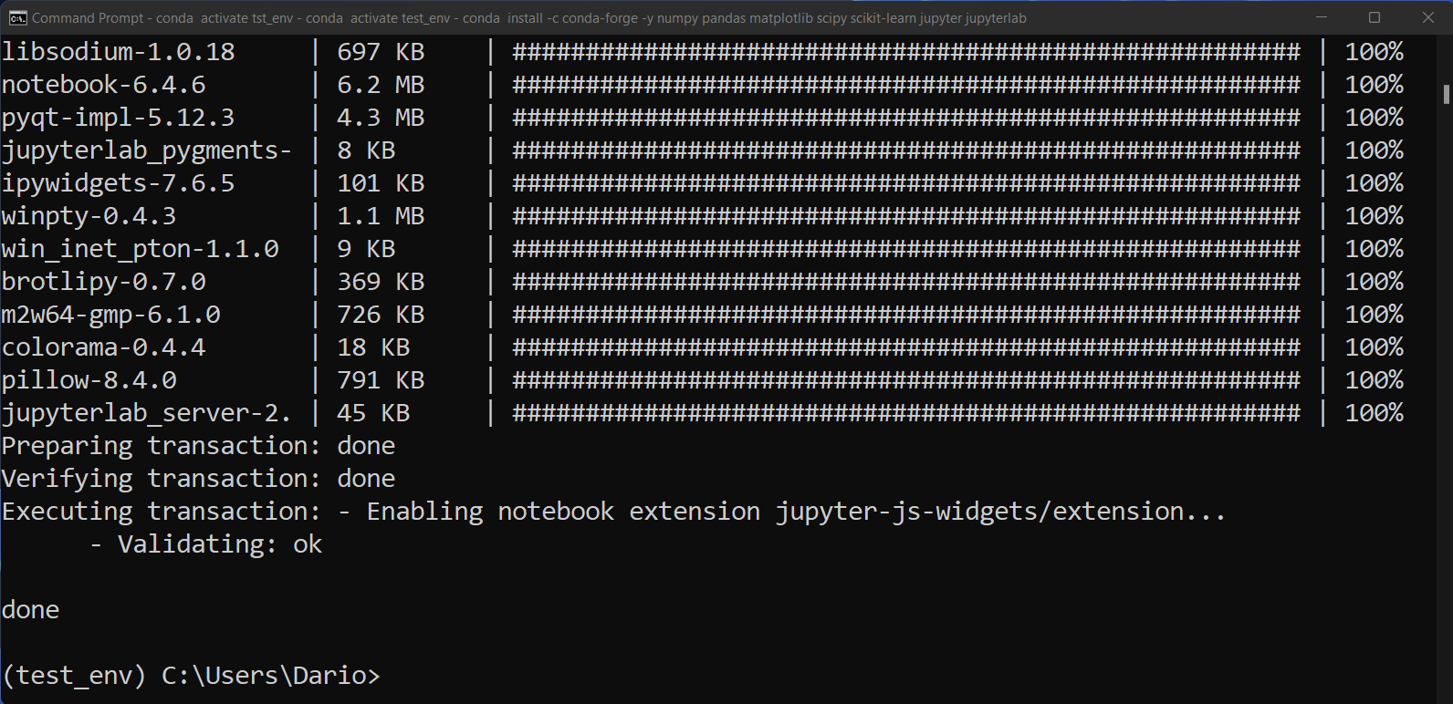 Image 5 — Installing Python libraries (2) (image by author)