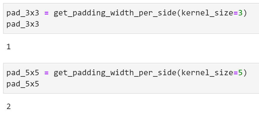 Image 13 — Applying convolution to an image without padding (image by author)