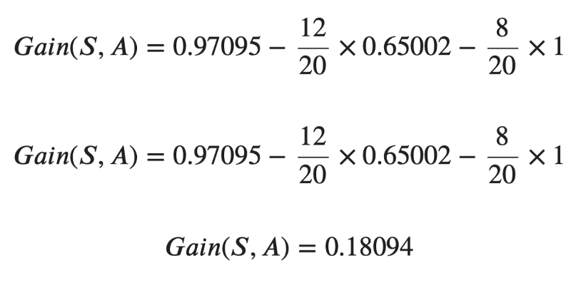 Image 9 — Information gain calculation (image by author)